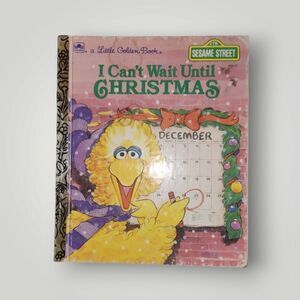 Little Golden Books: I Can't Wait Until Christmas (1989, hardcover)